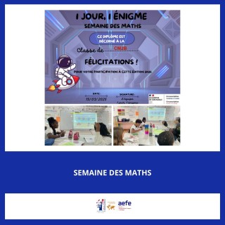 La semaine des maths en CM2