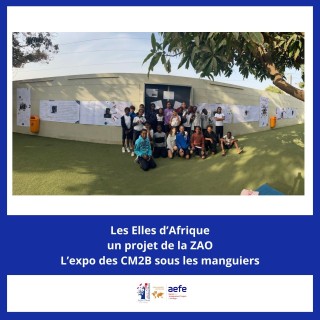 Elles d'Afrique - l'exposition des CM2B