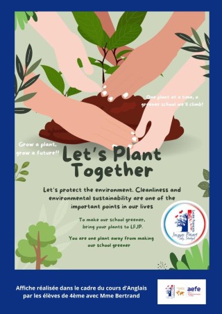 🌍♻️ Sensibilisation au recyclage en 4ème et plantation ! ♻️🌍