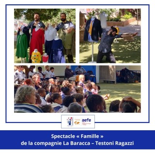 spectacle vivant de la Compagnie italienne La Baracca - Testoni ragazzi intitulé Famiglia