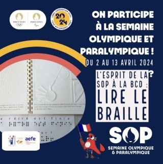L'esprit de la SOP continue avec le Braille !