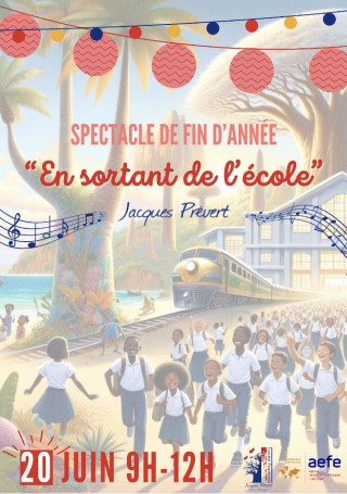 Spectacle de fin d'année du LFJP
