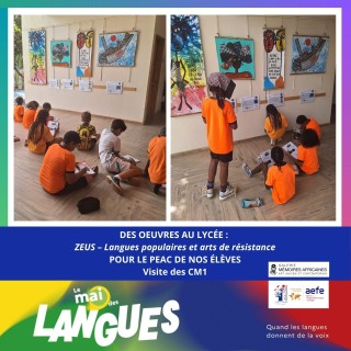 Des oeuvres au lycée : Langues populaires et arts de résistance - Zeus - Mai des langues