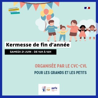 Kermesse de fin d'année du CVC-CVL