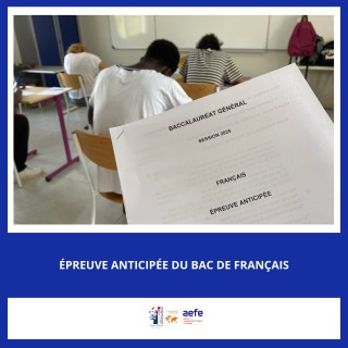 Epreuve anticipée écrite de français 2025