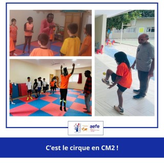Pendant ce temps, les CM2 font le cirque !