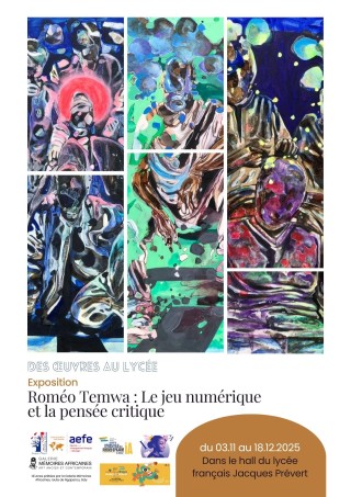 Des oeuvres au lycée : Roméo Temwa "Le jeu numérique et la pensée critique"