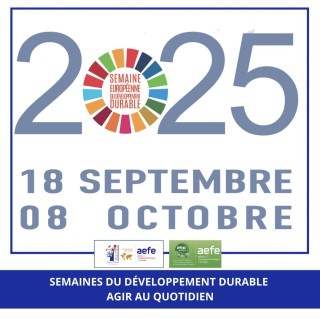 Semaines européenne du développement durable 2025  du 18 septembre au 8 octobre